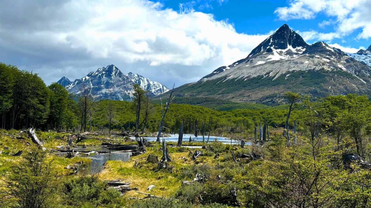 La Laguna Esmeralda se encuentra al pie del Glaciar Ojo del Albino, rodeada de hermosas montañas nevadas La Laguna Esmeralda se encuentra al pie del Glaciar Ojo del Albino, rodeada de hermosas montañas nevadas