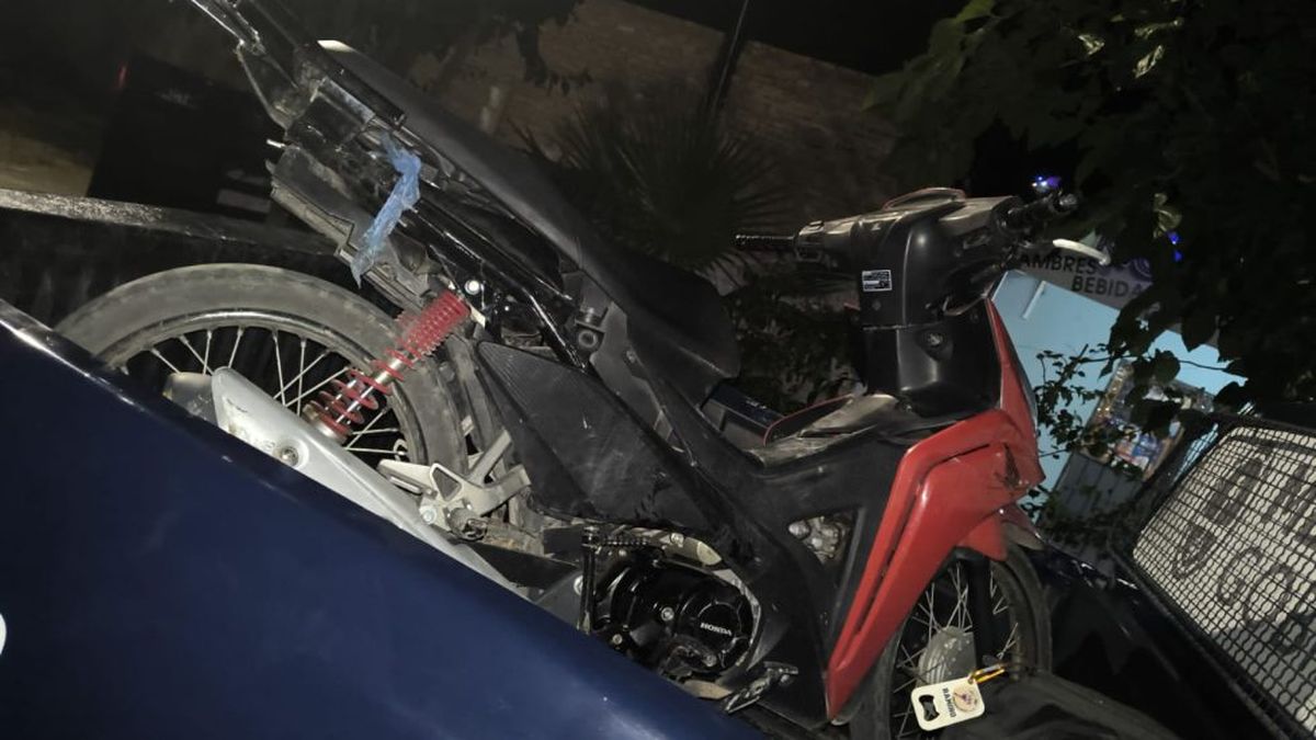 La Polic&iacute;a recuper&oacute; esta moto que hab&iacute;a sido robada.