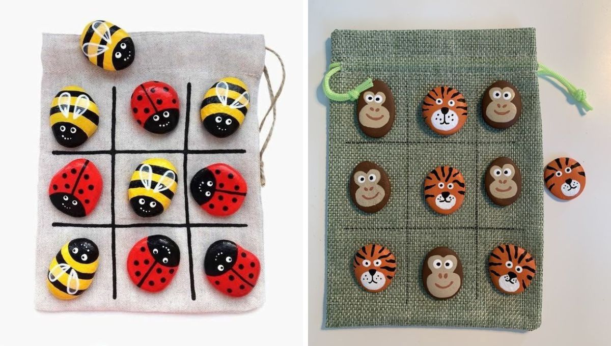 TA-TE-TI de piedras. TA-TE-TI de piedras.