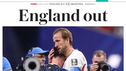 La prensa británica reaccionó con desazón a la histórica derrota ante Argentina.&nbsp;