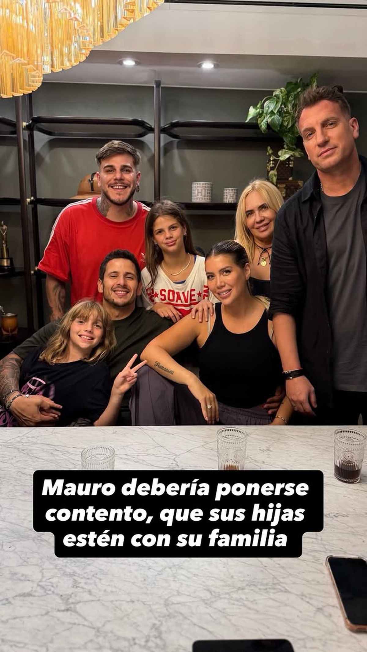 Guido Icardi se reunió con Wanda Nara, Maxi López y Martín Migueles. Guido Icardi se reunió con Wanda Nara, Maxi López y Martín Migueles.