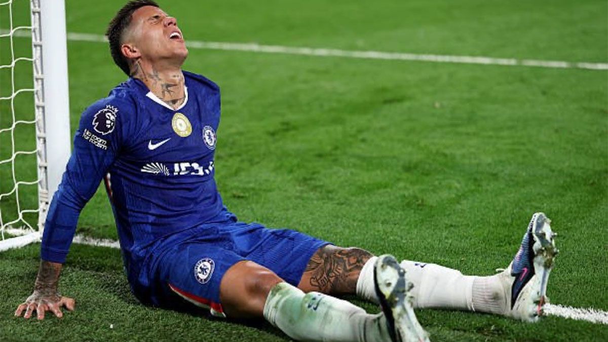 Se lesionó Enzo Fernández y generó preocupación en la Selección argentina para el Mundial