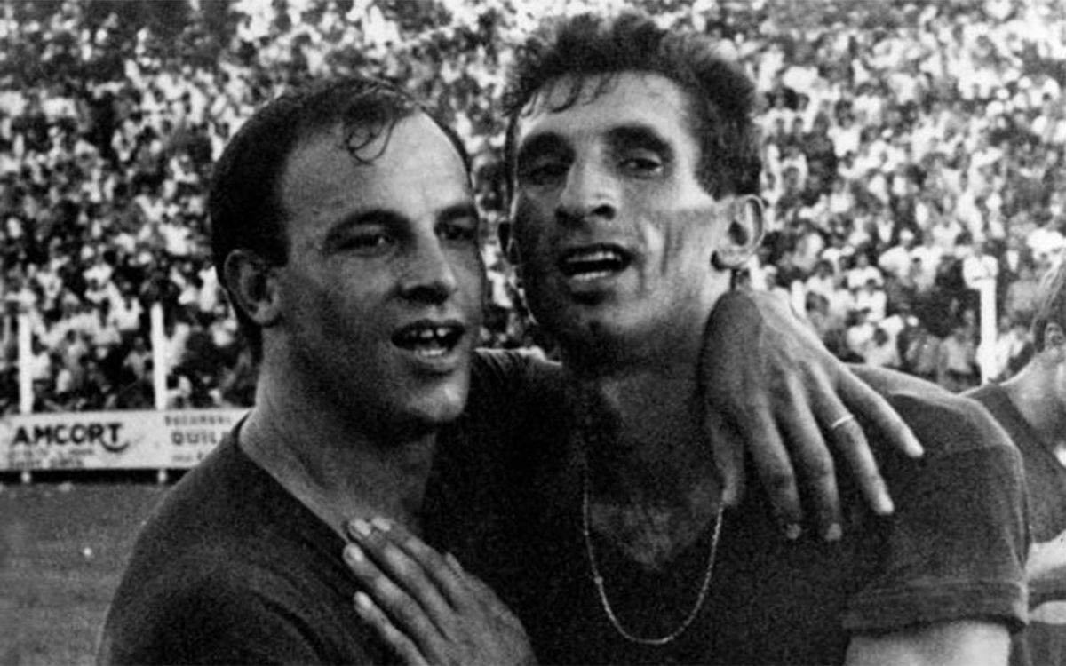 Alfredo Tanque Rojas y Antonio Rattín, dos leyendas de Boca Alfredo Tanque Rojas y Antonio Rattín, dos leyendas de Boca