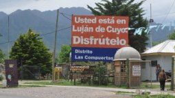 La zona limítrofe que estaba en conflicto  quedó para Luján de Cuyo