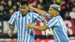 Roger Martínez le dio el triunfo a Racing sobre Newells.