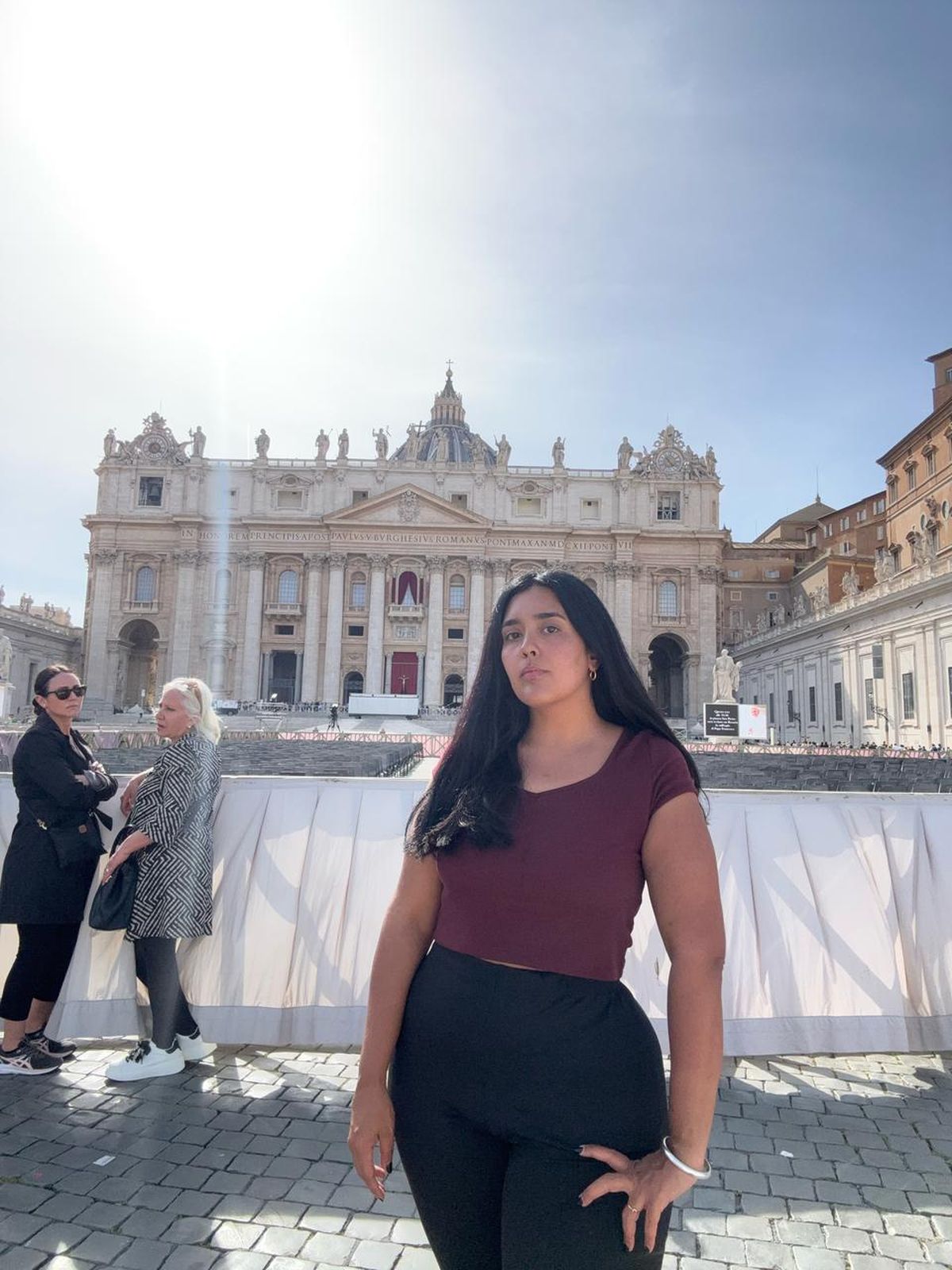 Mercedes Gentile Giménez tiene 32 años, es mendocina y está en el Vaticano. Mercedes Gentile Giménez tiene 32 años, es mendocina y está en el Vaticano.