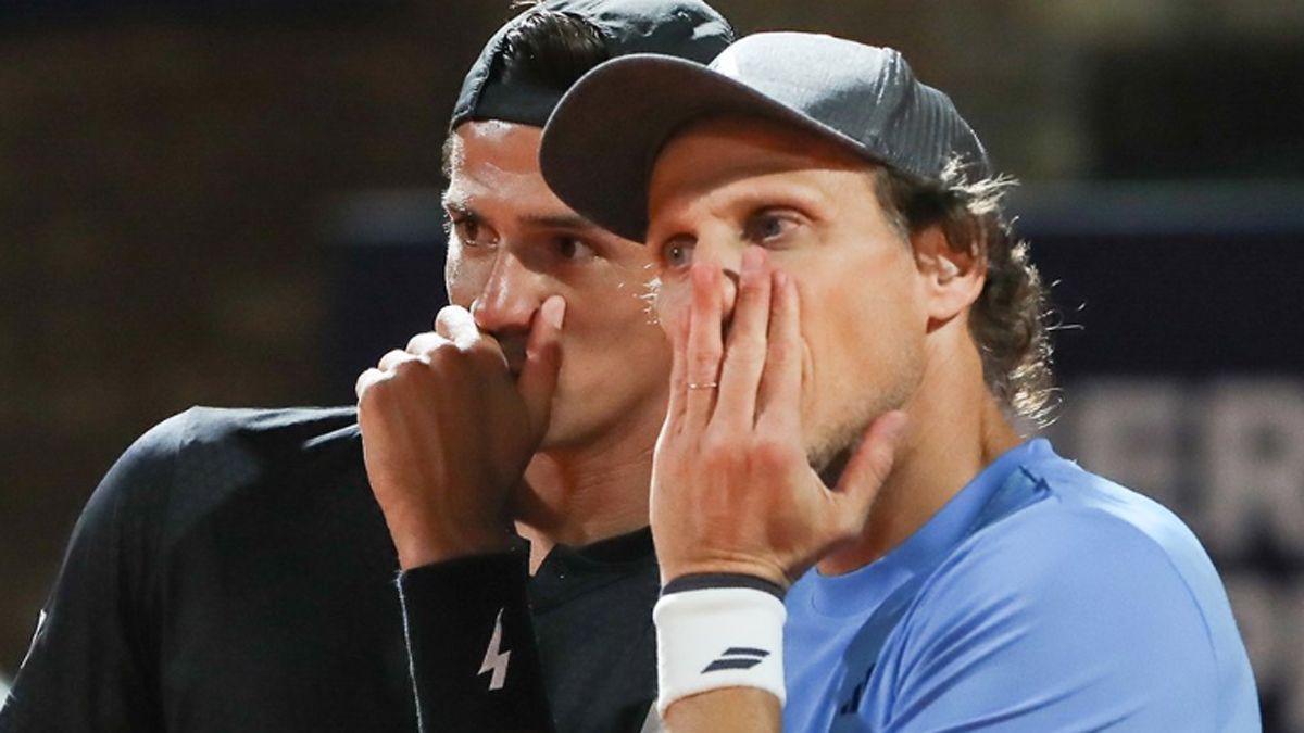 Federico Coria y Diergo Forlán perdieron en menos de una hora. Federico Coria y Diergo Forlán perdieron en menos de una hora.