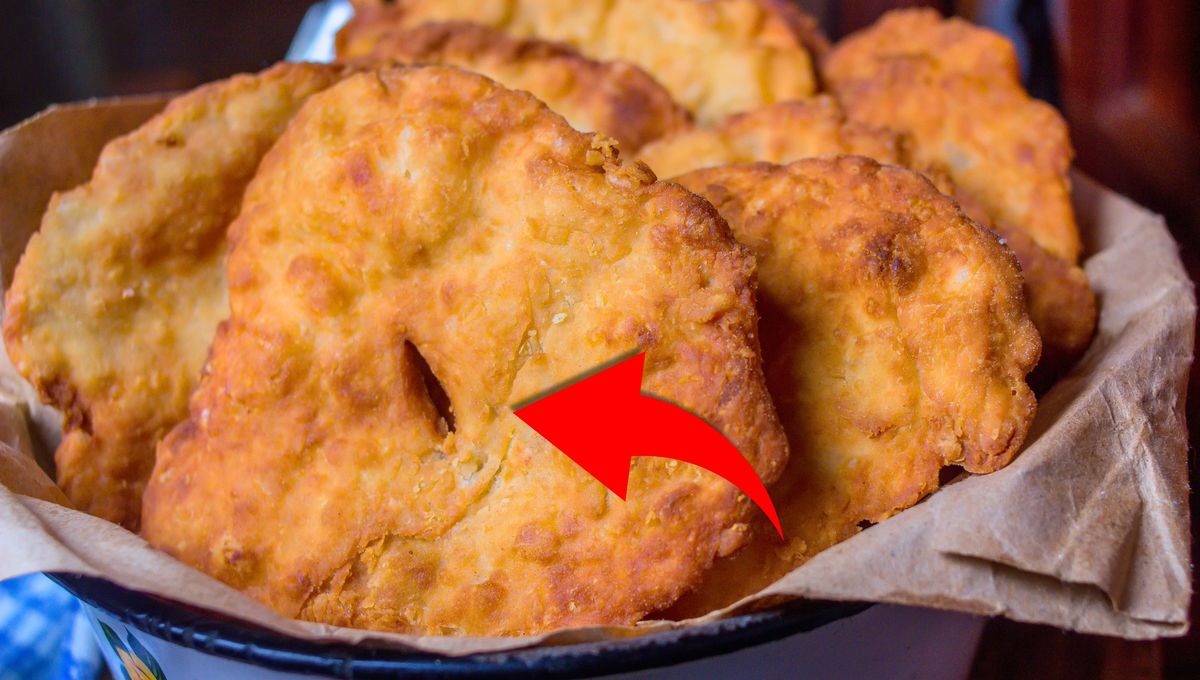 Por qué se le tiene que hacer un agujero a la masa de la torta frita.&nbsp;