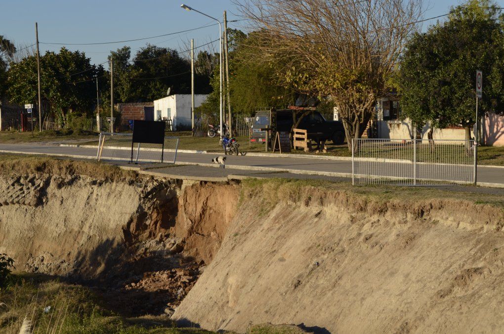 Santa Elena está en estado crítico por sus barrancas