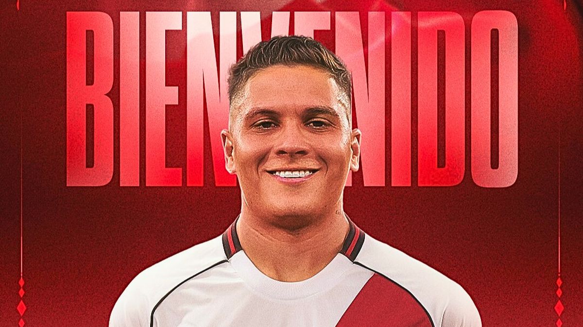River le dio la bienvenida a Quintero.