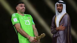 El Dibu Martínez sigue siendo castigado por sus gestos en el Mundial Qatar 2022.