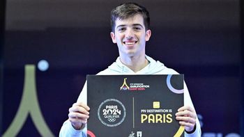 Santiago Lorenzo a los Juegos Olímpicos: el video y las fotos de cuándo todo era un sueño