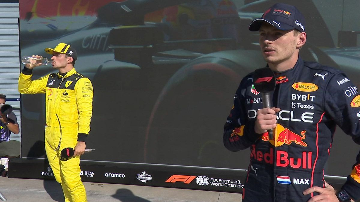 Charles Leclerc y Max Verstappen, principales animadores de la F1.