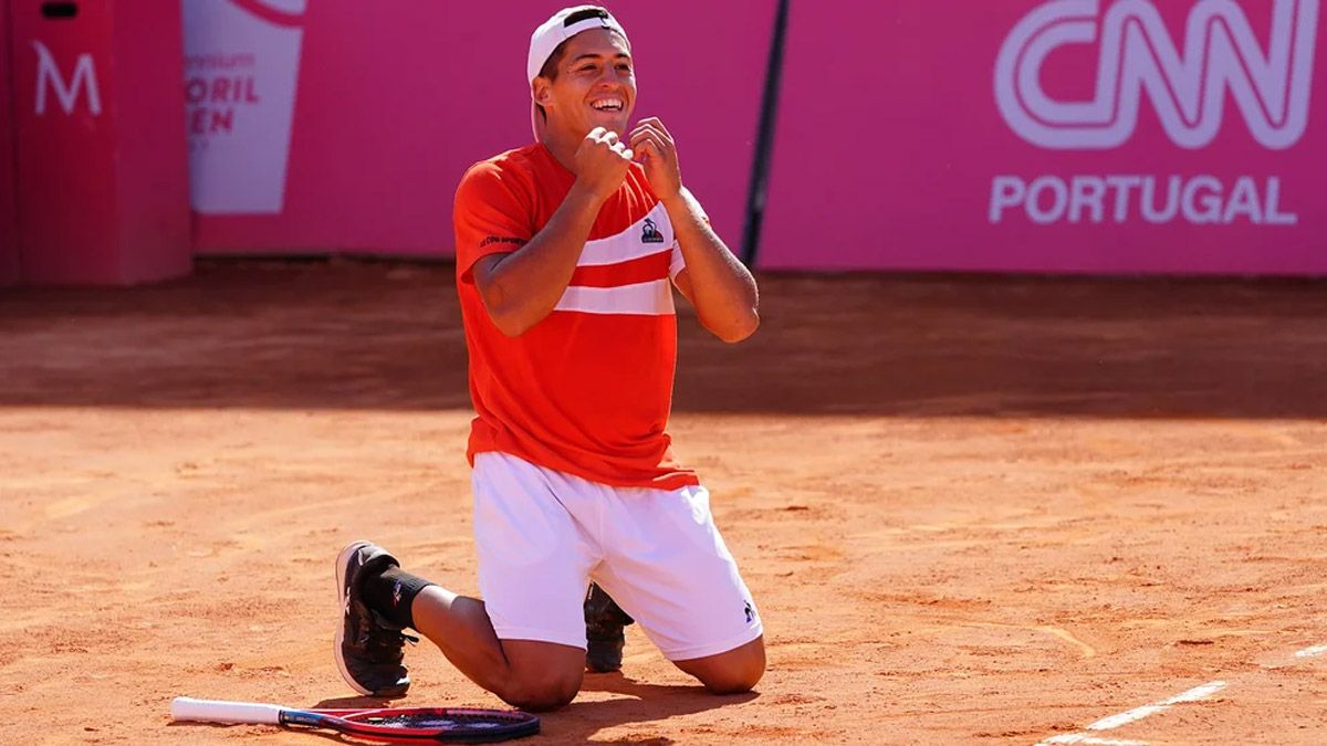 Sebastián Báez maravilló a todos con su emocionante triunfo en Estoril.