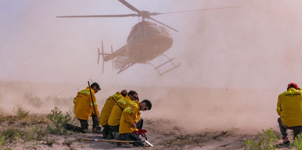 Diego Martí sostuvo que la cantidad de incendios requieren de muchos recursos. Imagen ilustrativa.