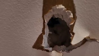 Sintieron un ruido en el techo de su casa: era un meteorito que terminó en una habitación Sintieron un ruido en el techo de su casa: era un meteorito que terminó en una habitación