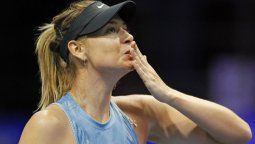 Sharapova se despidió antes de tiempo