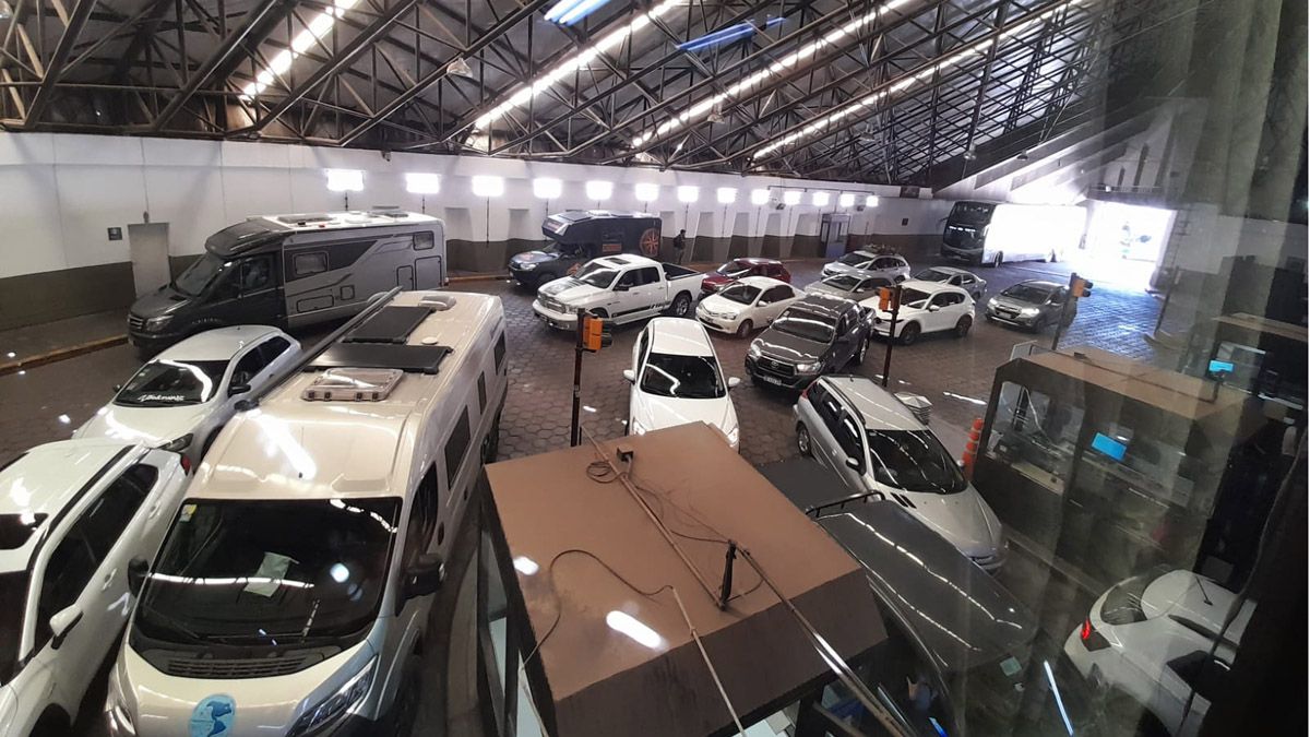 En Horcones no hay demoras, aseguran las autoridades argentinas.