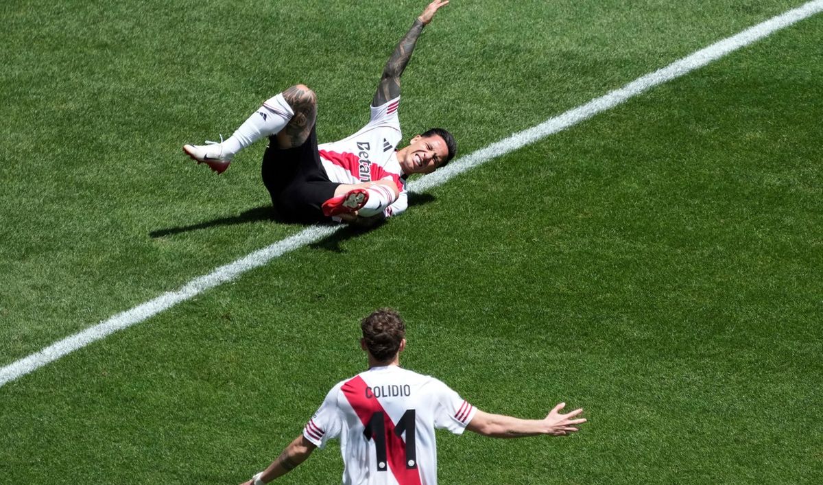 Sebastián Driussi se retiró lesionado y preocupa a todo River