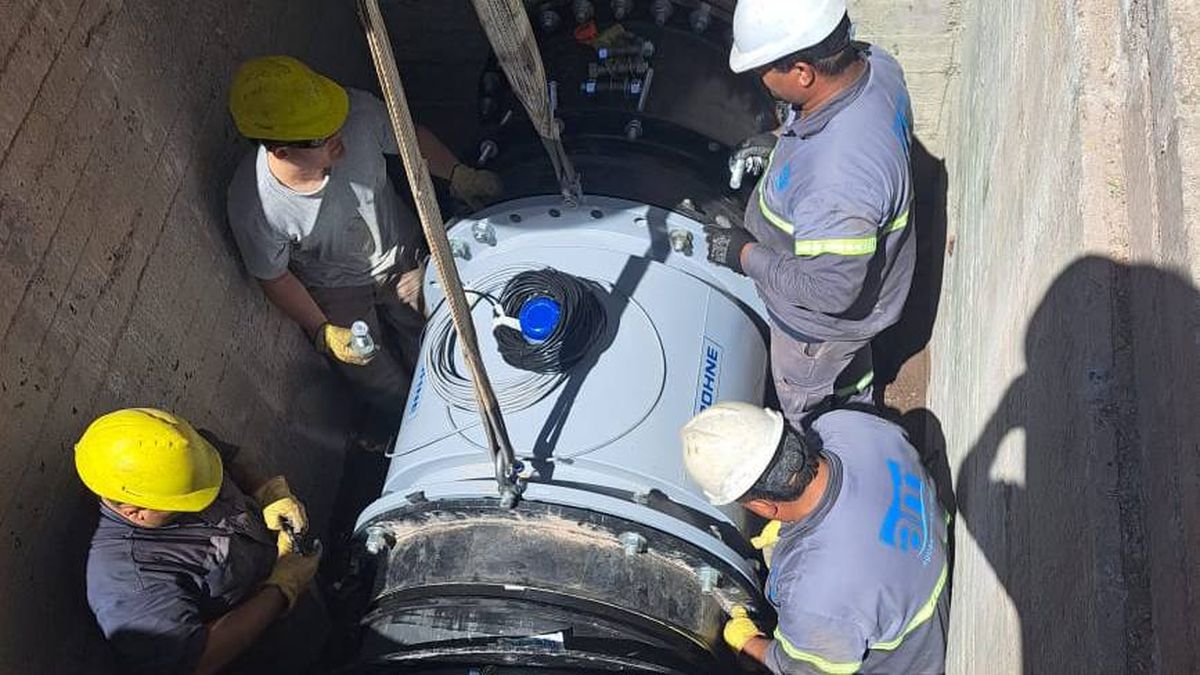 Los trabajadores concluyeron el operativo después del mediodía del viernes. 