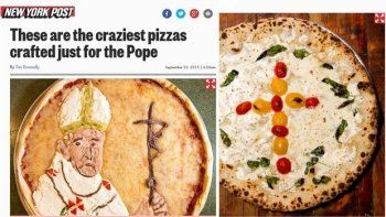 Papamanía en EE.UU.: remeras, tasas y hasta pizzas con la cara de Francisco