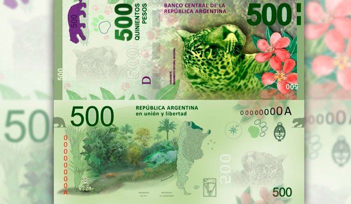 En julio comenzarán a circular los nuevos billetes de $500 con el aguinaldo