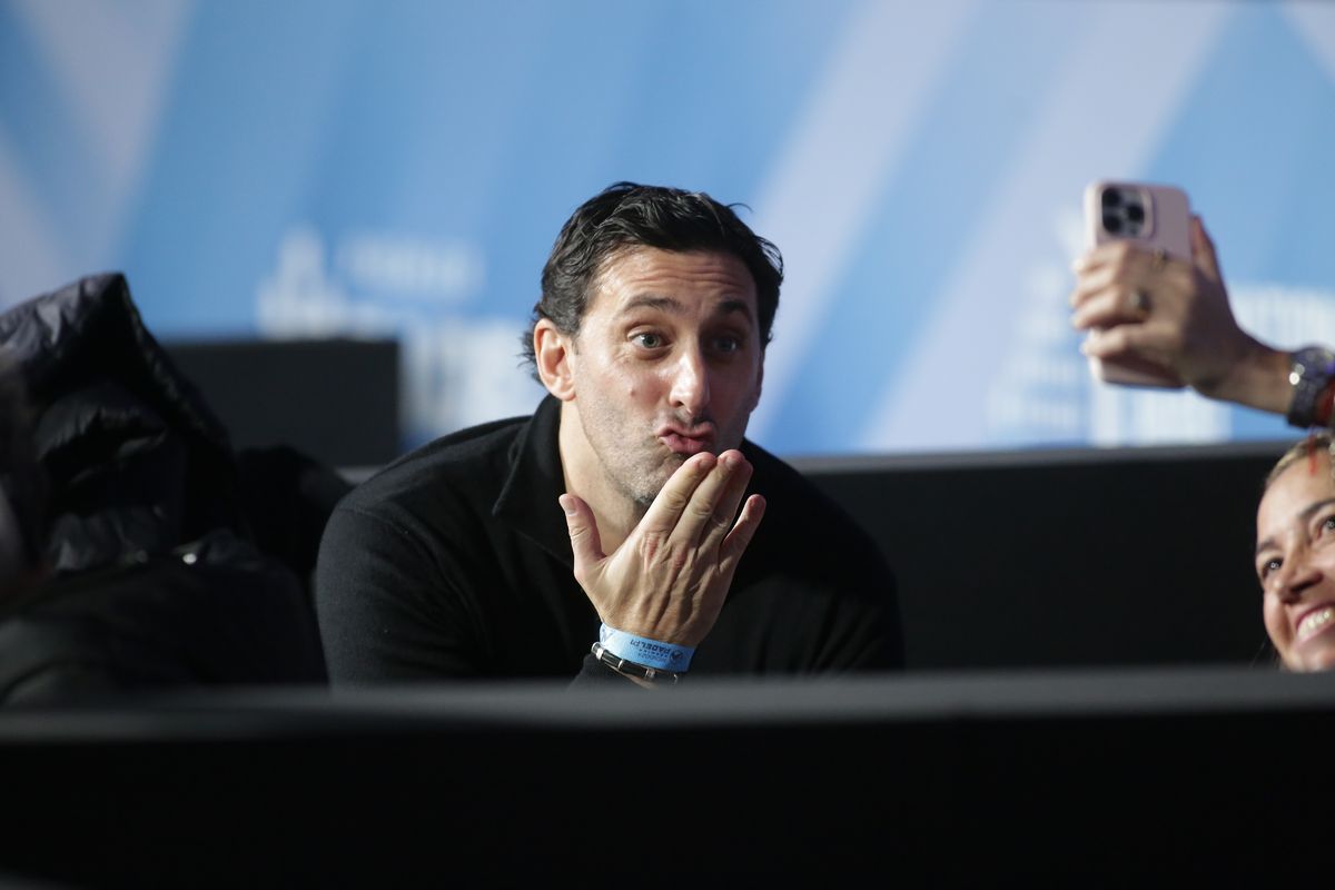 Diego Milito estuvo en el palco del Aconcagua Arena Diego Milito estuvo en el palco del Aconcagua Arena