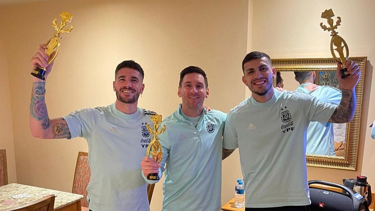 Messi sorprendió al mundo con dos fotos inéditas