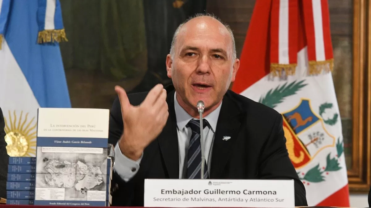 Guillermo Carmona once again denounced Britain to the UN over its military deployment in the Malvinas