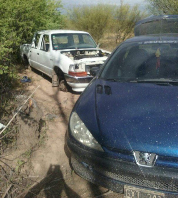 Hallaron en un basural vehículos robados en Tres Porteñas