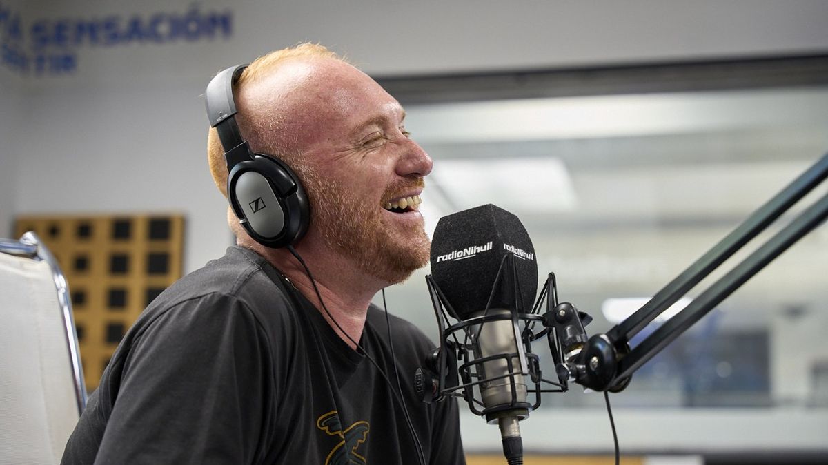 Pancho se luce en Radio Nihuil. Pancho se luce en Radio Nihuil.