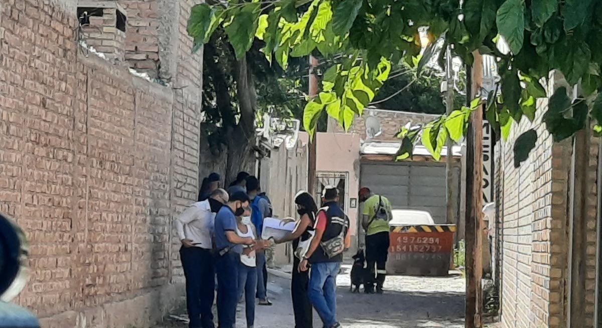 Callejón Berra, de Maipú, donde Pablo Arancibia vivía, y donde habría matado a Florencia Romano.