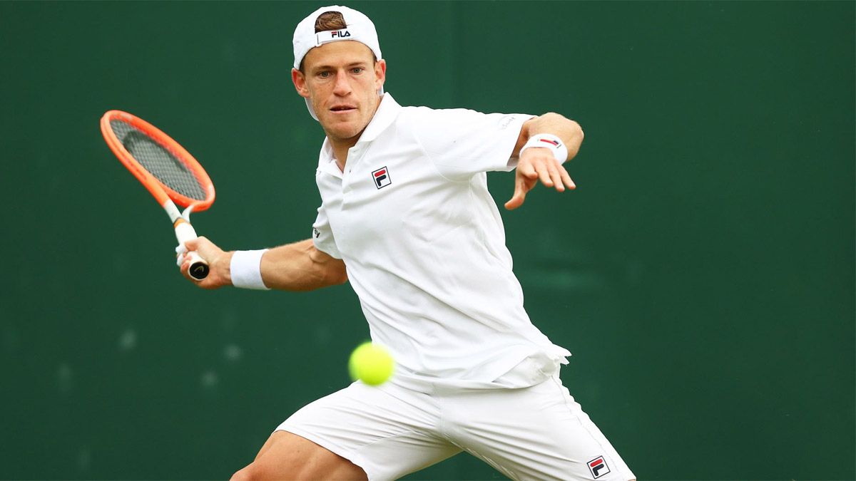 Schwartzman le dijo adiós a Wimbledon