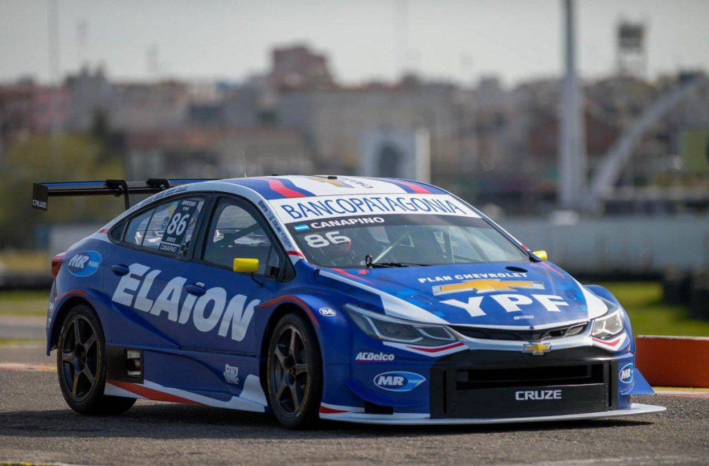 El Chevrolet de Agustín Canapino estará en Río Cuarto.