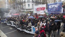 Las CTA marcharon a Plaza de Mayo y llamaron a la unidad contra el gobierno de los poderosos y el ajuste