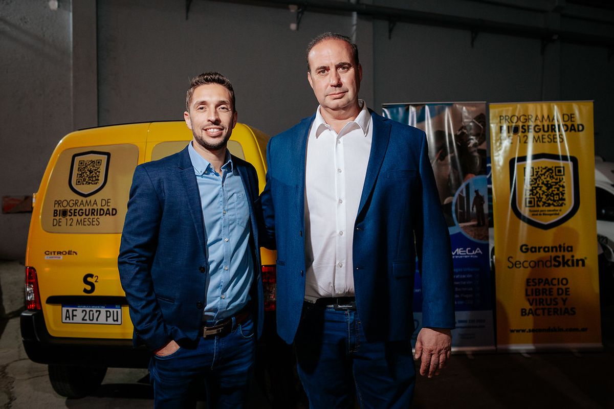 Sebastián Jorro Barón,&nbsp; CEO del Grupo Omega y Diego Ramos, socio fundador y CEO de Second Skin