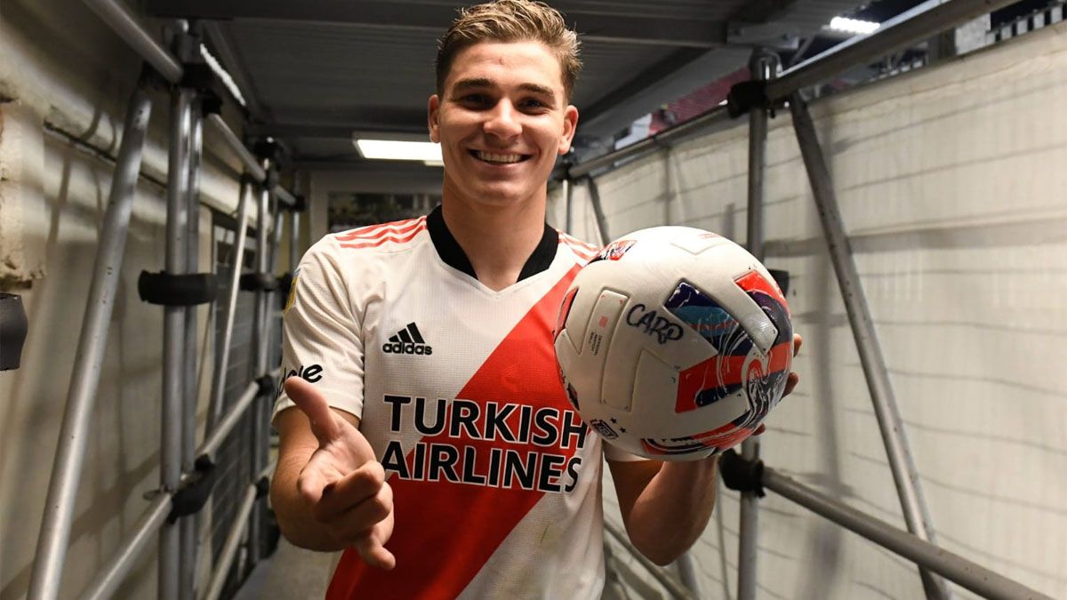 El gran gesto de Julián Álvarez en River del que habla la gente