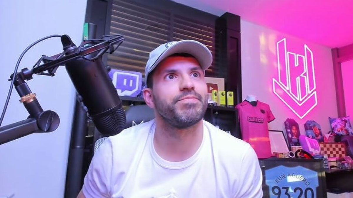 El Kun Agüero habló de Independiente de Avellaneda en su canal de streaming