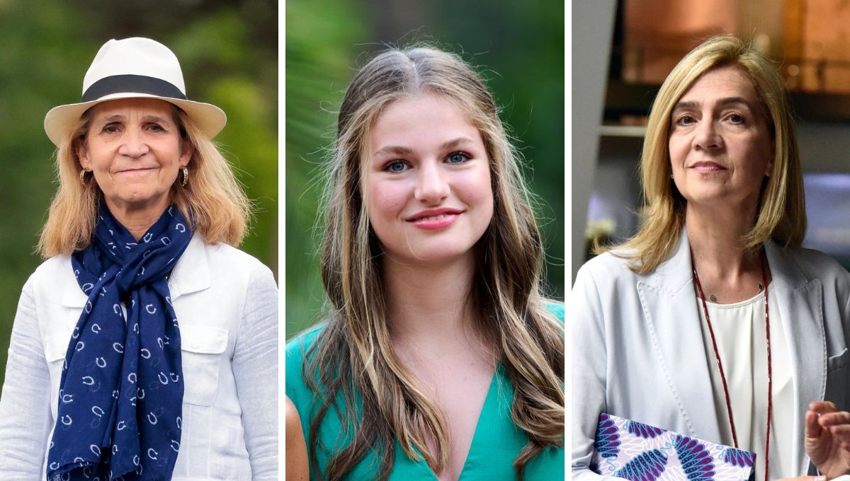 Cómo se lleva Leonor de Borbón con sus tías, las infantas Elena y Cristina
