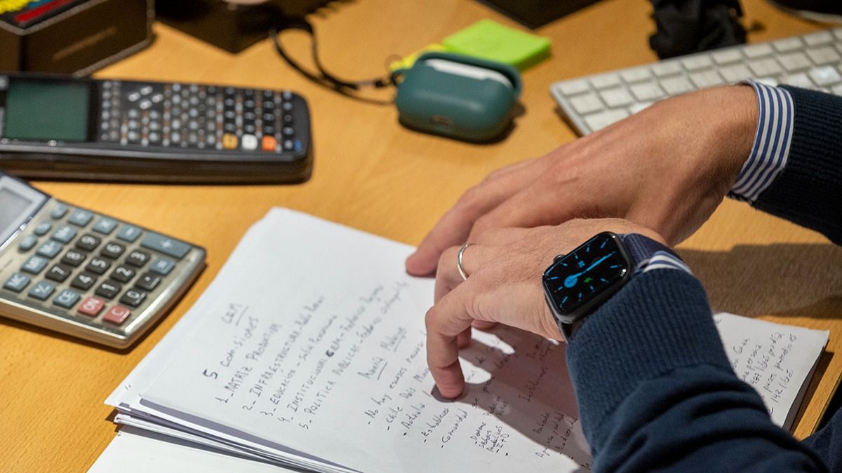 Los apuntes de Pulenta acerca del presente y del futuro que imagina para Mendoza.