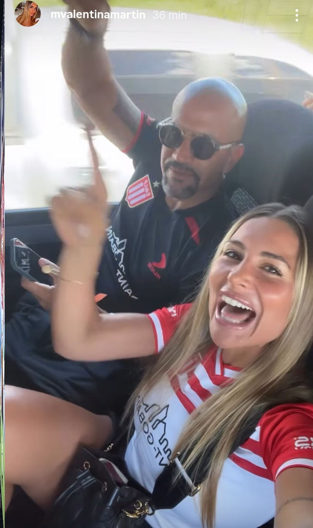 Ver&oacute;n y su esposa camino a la final.