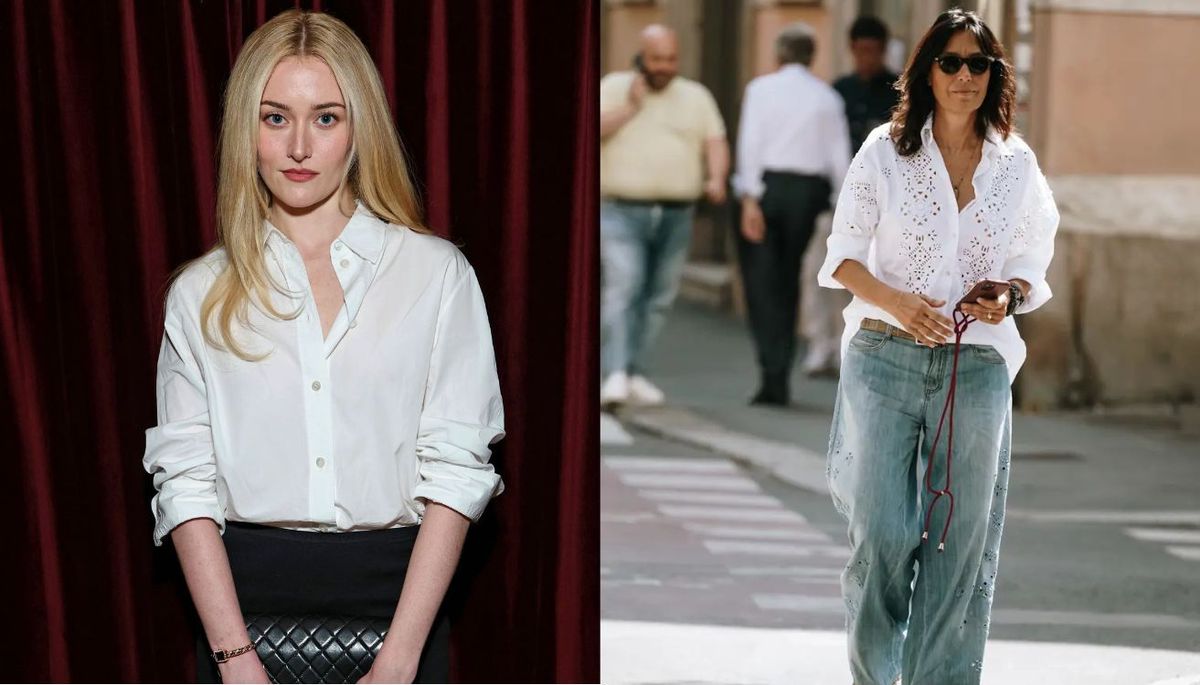 Las camisas blancas son prenda básicas para cualquier atuendo. Imagen: composición Dario UNO. Las camisas blancas son prenda básicas para cualquier atuendo. Imagen: composición Dario UNO.