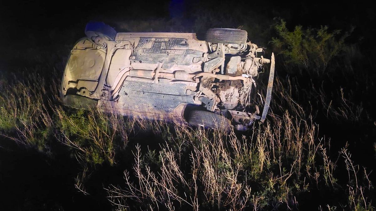 Un hombre murió en un accidente tras volcar en la ruta 143 en el límite entre San Rafael y Alvear