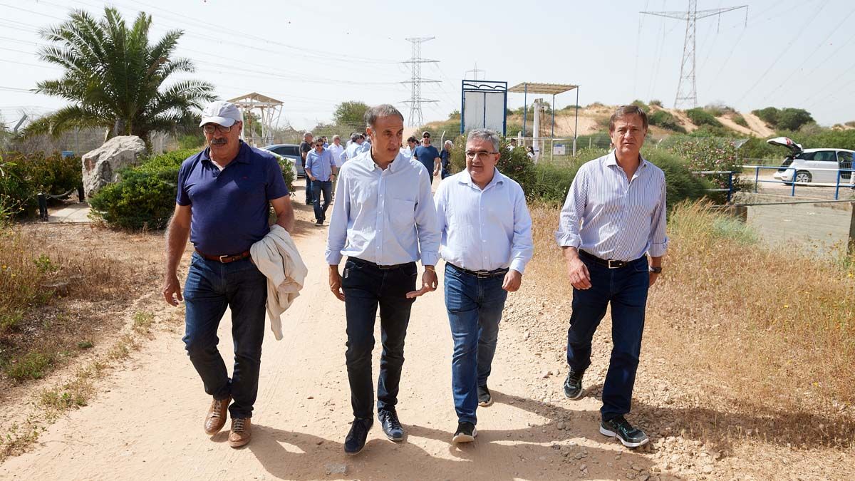 Rodolfo Suarez desarrolló una agenda intensa este lunes en Israel.