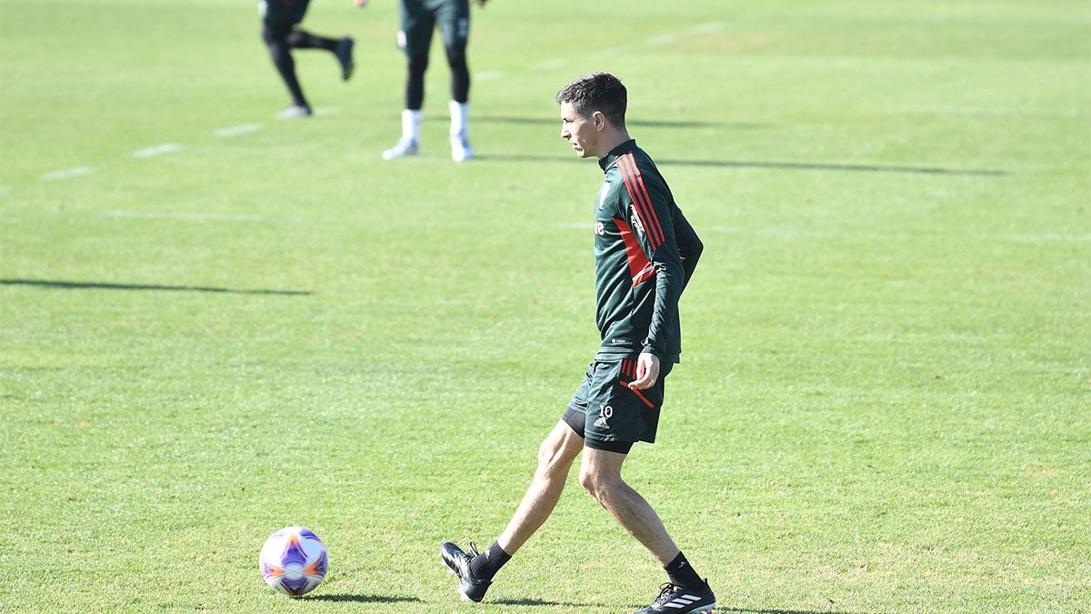 Nacho Fernández. el talentoso volante de River.