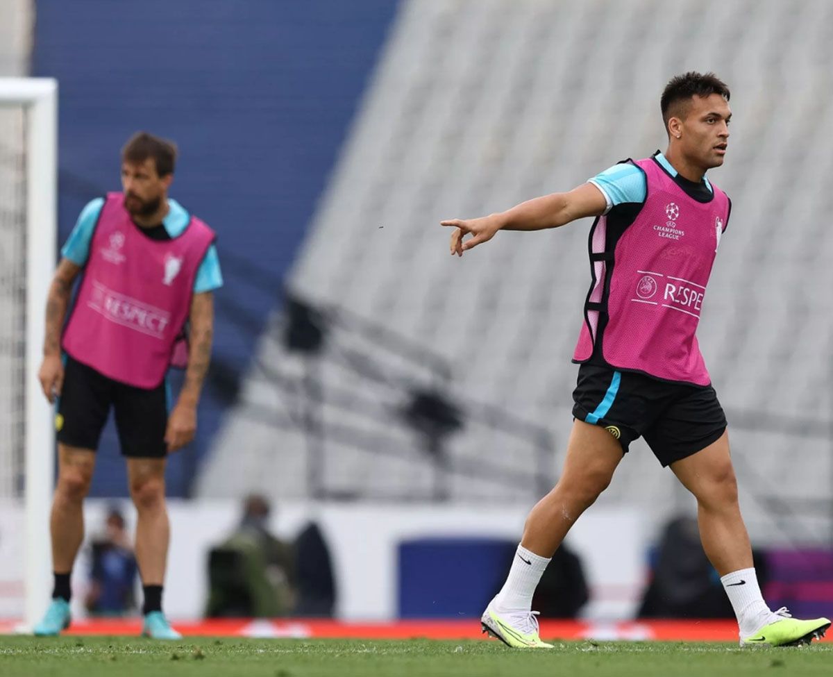 Lautaro Martínez es uno de los referentes del Inter Lautaro Martínez es uno de los referentes del Inter