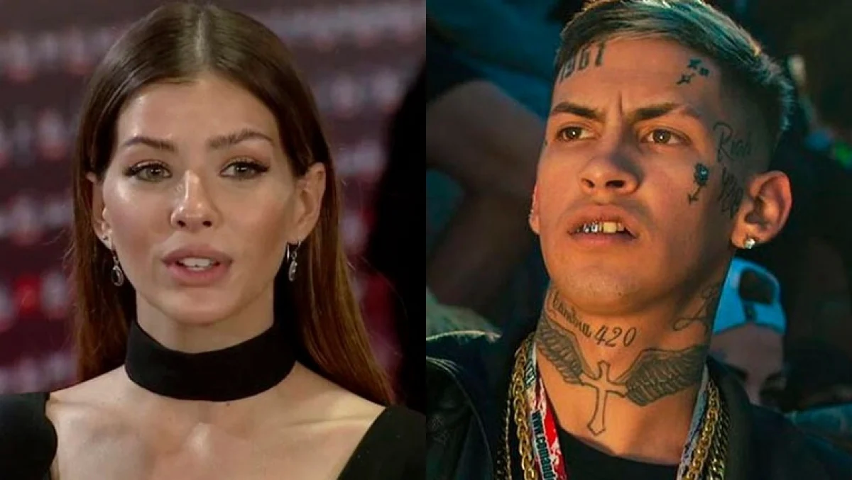 La China Suárez furiosa con L-Gante.