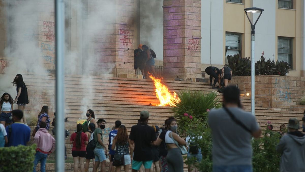 Florencia Romano: incidentes en la masiva marcha para pedir Justicia