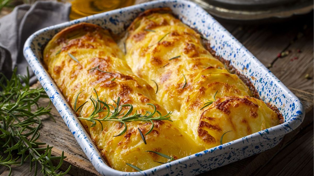 Las papas a la crema son una receta sabrosa