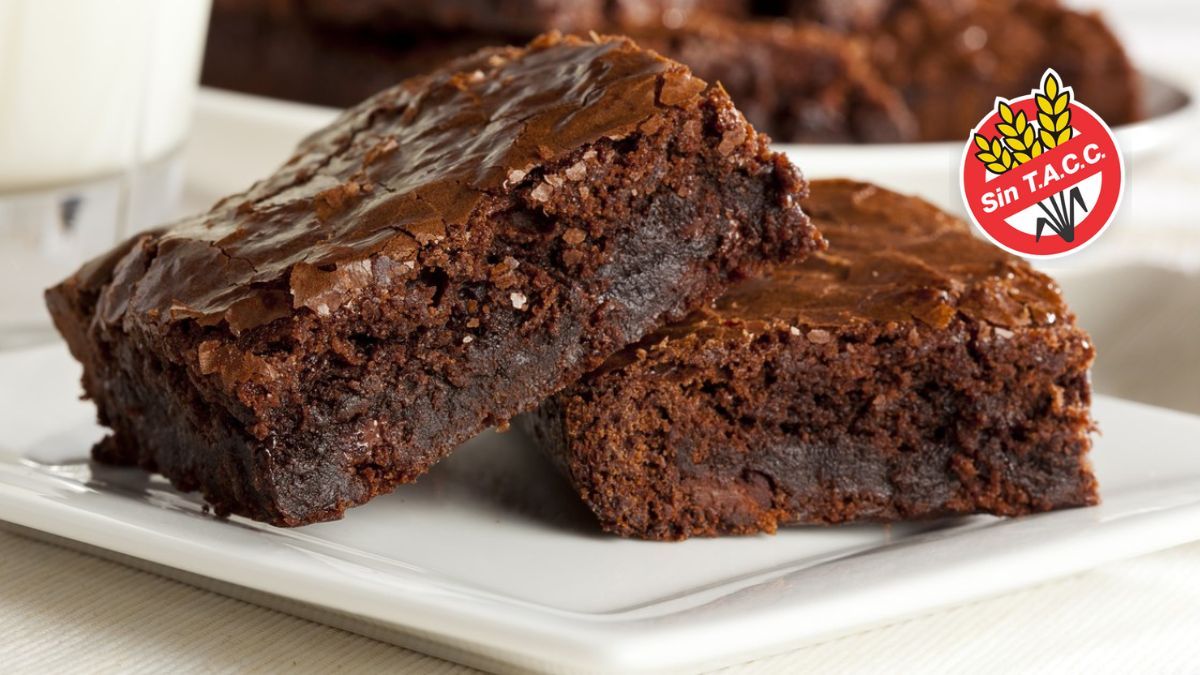 Preparar un delicioso brownie sin TACC y con pocos ingredientes es posible con esta receta.